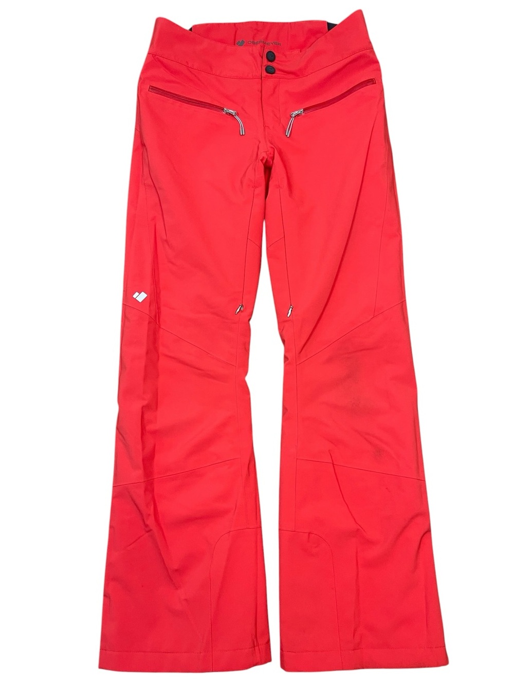 Obermeyer Women’s Bliss Snow Ski Pants Size 4 Style #15101 in Vibrant Red Orange
